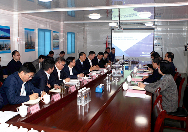 西安市长李明远会见韩晓军总经理 并调研国机集团西部研发中心项目