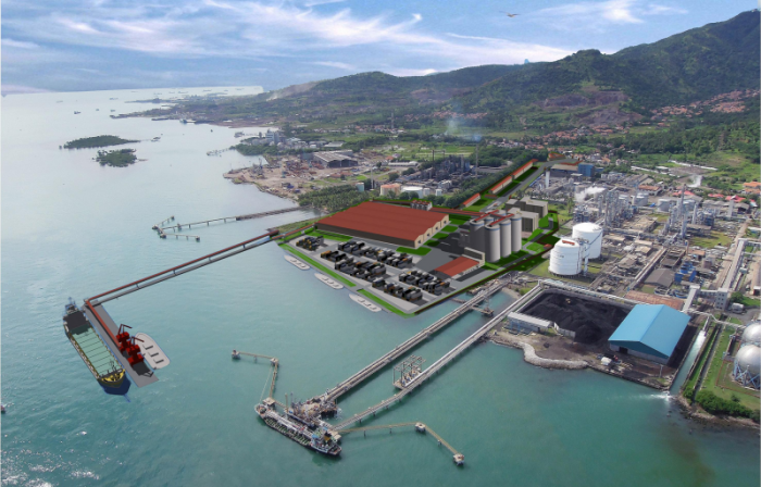 印尼海螺孔雀港项目440万ta水泥厂（海域、陆域）勘测